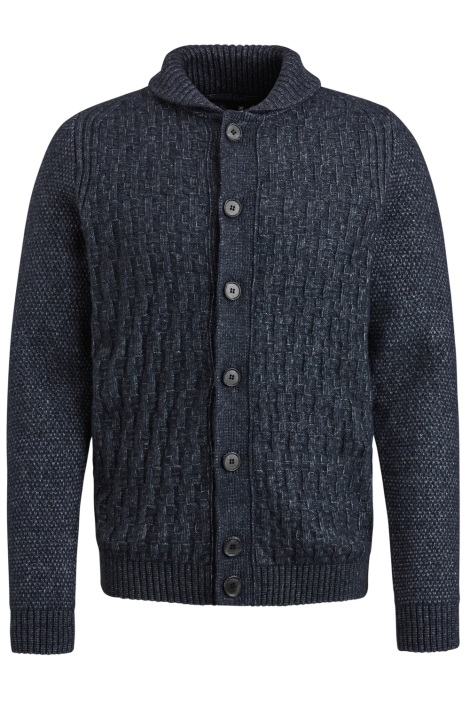 Vanguard button jacket wool blend